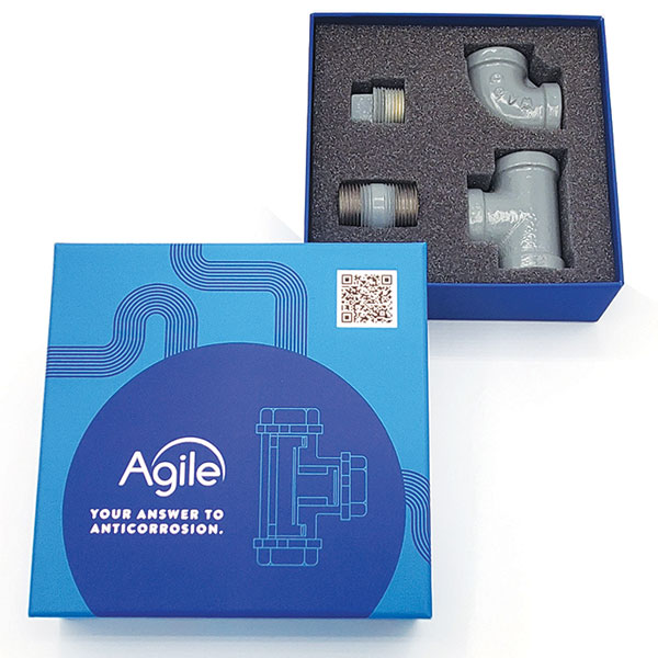 Agile's Powder Coated Gas Fittings
